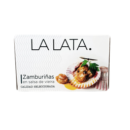 [184] Zamburiñas salsa de vieira La Lata 120gr.