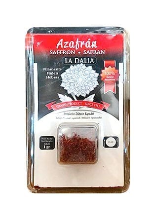 Azafrán Selecto 1g.